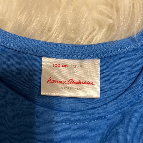 Hanna Andersson size 4 blue fairy dress - Picture 3 of 3